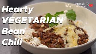 Instant Pot Vegetarian Bean Chilli Recipe That Will CHANGE Your Life [upl. by Sokem]