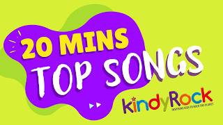 20 Mins  ToddlerTop Songs  kindyRock [upl. by Demmer]