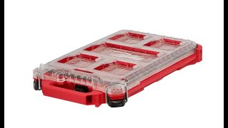 Milwaukee 48228436 Five Compartment Low Profile Small Parts Organizer USD 2997 [upl. by Gabriel825]