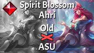 How is Spirit Blossom Ahri REWORKED  Skin Comparison [upl. by Anna-Diana524]