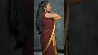 saree draping video easy saree draping with perfect pleats  sari draping idea [upl. by Niwroc]