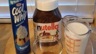 How To Make Nutella Hot Chocolate [upl. by Atinuj646]