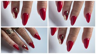 How To Apply Nail Foil 💅  Nail Foils Application Without Nail Foil Glue trending satisfying nail [upl. by Savanna]