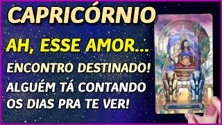 CAPRICÓRNIO ♑️  AH ESSE AMOR😍👩‍❤️‍👨💖  ALGUÉM CONTANDO OS DIAS PRA TE VER 💖👩‍❤️‍👨💖 [upl. by Einnaj555]