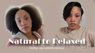 From Natural to Relaxer amp A Long Pixie ft Nairobi Sensitive Scalp Relaxer [upl. by Mcgean]