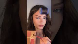 Victoria Secret Angel Makeup Tutorial 🤍🪽 makeup [upl. by Solracesoj]