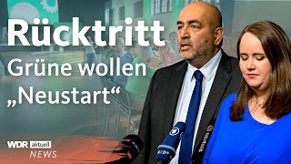 Ricarda Lang und Omid Nouripour treten zurück Was ist los bei den Grünen  WDR aktuell [upl. by Notsyrb250]