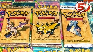 Ouverture de 3 Boosters Pokémon FOSSILE ULTRARARE  NOËL POKEMON 5 [upl. by Krug]