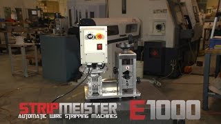 StripMeister E1000 Automatic Wire Stripping Machine [upl. by Garik]