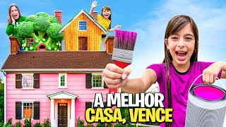 QUEM FIZER A MELHOR CASA DA SUA COR VENCE  DESAFIO [upl. by Penney]