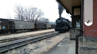 CNJ 113 rolling past West Cressona Station [upl. by Aay]