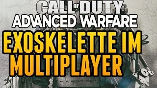 COD Advanced Warfare EXOSKELETTE im MULTIPLAYER  Perks für Exoskelett Gameplay GermanDeutsch [upl. by Haerb]