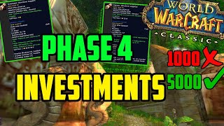 Phase 4 Investments  How to Make Gold in Phase 4 [upl. by Silber372]