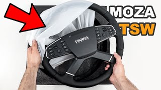 MOZA TSW  R9 Wheel Base  Unboxing  Setup  First Impression [upl. by Airetal]