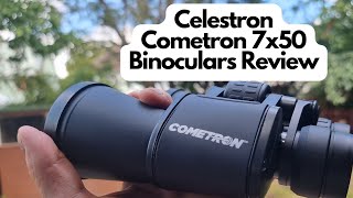 Celestron Cometron 7x50 Binoculars Review [upl. by Anailuj]