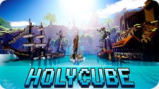 Minecraft  Holycube Castle  Amazing Roi Louis Town [upl. by Nylikcaj]