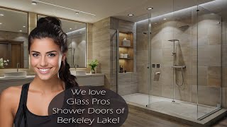 Berkeley Lake Shower Door Installation amp Replacement  Frameless Glass [upl. by Eelana151]