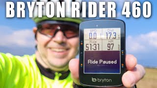 Števec BRYTON RIDER 460 Test z gorskim kolesom [upl. by Haidedej]