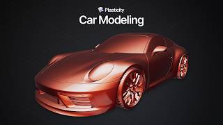 Plasticity  Car 3D Modeling Course [upl. by Aubine]