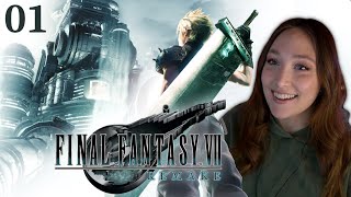 My FIRST Final Fantasy Game  Final Fantasy VII Remake  Part 1  Intergrade  PC [upl. by Ahsimot912]