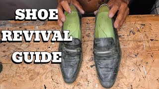 Ultimate Guide to Renewing and Dyeing Mens Shoes [upl. by Qiratla]