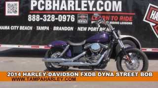 New 2014 Harley Davidson FXDB Dyna Street Bob review [upl. by Akire431]