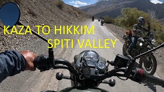 Kaza to Hikkim Spiti Valley part 1 [upl. by Brinna]