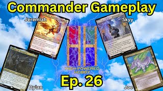 Commander Gameplay Ep26 Phelddagrif group hug v Wilhelt the Rotcleaver v Giada v Aurelia MTG EDH [upl. by Ymij466]