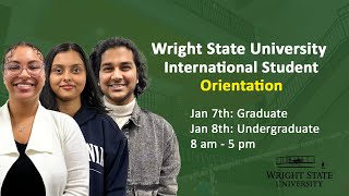 Wright State University International Student Orientation [upl. by Radnaskela]