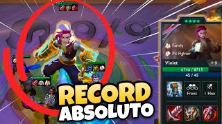 RÉCORD de VIDA en VIOLET⭐⭐⭐⭐ 8700K HP  TFT SET 13 ARCANE [upl. by Liagaba]