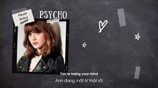 Vietsub  Psycho  Maisie Peters  Lyrics Video [upl. by Yrram]