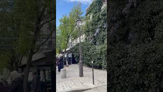 Place du Tertre  Montmartre Paris travel foryou [upl. by Airdnalahs554]