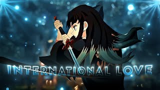 International Love  Anime mix Ft AkunEditz 🎉 EditAMV 4k [upl. by Debbie]