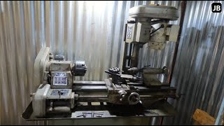 Emco Maximat  Standard lathe 60 year old Introduction and crank handle repair [upl. by Arly]