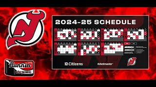 NJ Devils 202425 Schedule Review amp Banter [upl. by Breana]