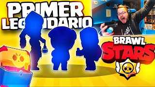 DESBLOQUEO mi PRIMER LEGENDARIO en BRAWL STARS [upl. by Anceline]