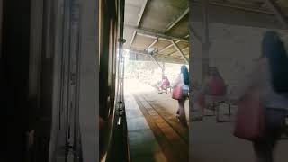 අපි දෙන්නා එනතුරු මඟ බලයි සැම දිනquotsarasavi uyanaquot railway station memories travelvlog [upl. by Einhapets660]