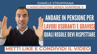 LISTA LAVORI GRAVOSI E USURANTI 2024 CHI RIENTRA E CHI NO PER LA PENSIONE ANTICIPATA [upl. by Nilyad]