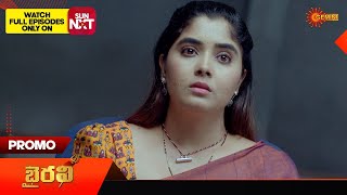 Bhairavi  Promo  28 August 2024  Telugu Serial  Gemini TV [upl. by Redmond]