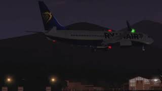 Ryanair landing at cibao airport [upl. by Rezeile944]