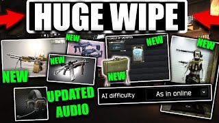 MASSIVE CHANGES PREWIPE EVENTS amp WIPE SOON Escape From Tarkov Wipe [upl. by Pietra207]