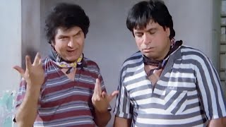 जब जागता हु तो भूक लगती है खा लेता हु तो नींद आने लगती है Kader Khan Asrani Comedy डबल धमाल कॉमेडी [upl. by Adamson]