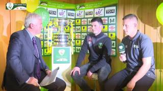 Captains interview with Killarney Celtic and Janesboro FC  RoadToAviva [upl. by Isawk]