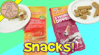 Lunchables Snack Combinations Dessert Dippers SMores amp Lunch Pepperoni Mozzarella [upl. by Yesnek]