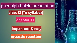 How to prepare phenolphthalein Phthalein reactionclass 12 chemistry in tamil [upl. by Wakeen]