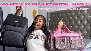 WHAT’S IN MY HOSPITAL BAG FOR LABOR amp DELIVERY  first time mom [upl. by Nois]