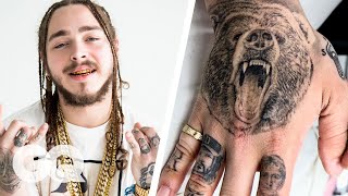 Post Malone Breaks Down His Tattoos  GQ [upl. by Dave]