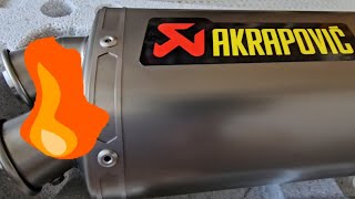 Akrapovic for Africa Twin Adventure Sports 2024 full process and unboxing [upl. by Elwood]