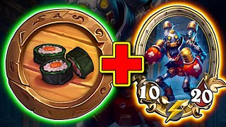 This Works Free HUGE Magnetics with beatboxer  Hearthstone Battlegrounds [upl. by Jorey]