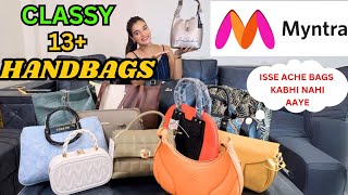 13 MYNTRA HANDBAG HAUL😍 [upl. by Rus]